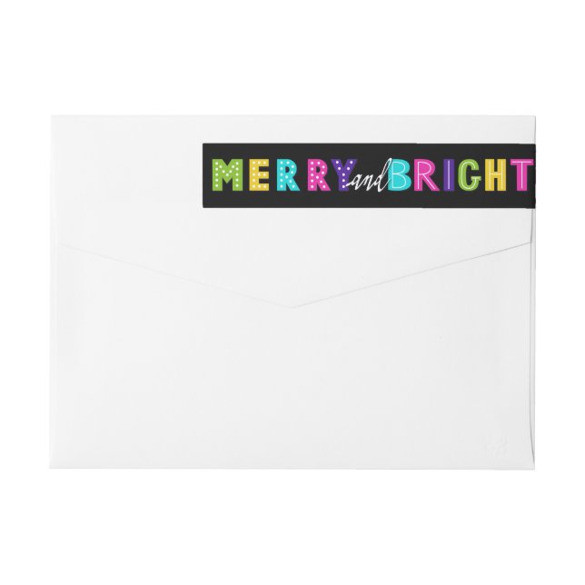 Neon Merry y Bright (Reverso)
