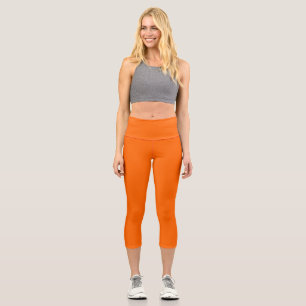 Neon Naranja Funky Leggings