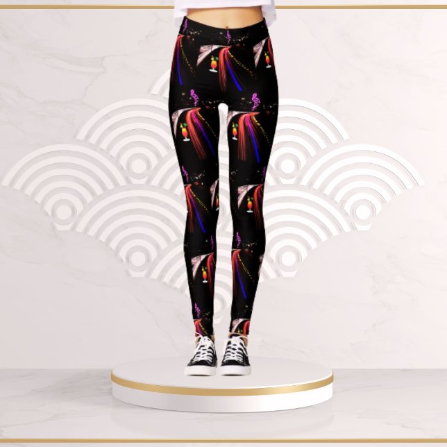 Neon Nightlife Glow Leggings (Subido por el creador)