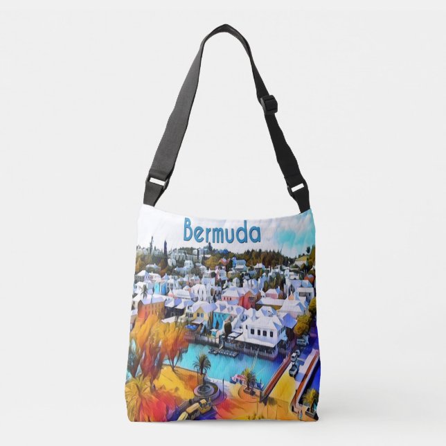Neon Pop Art 4544 Bermuda bolsa de té (Anverso)