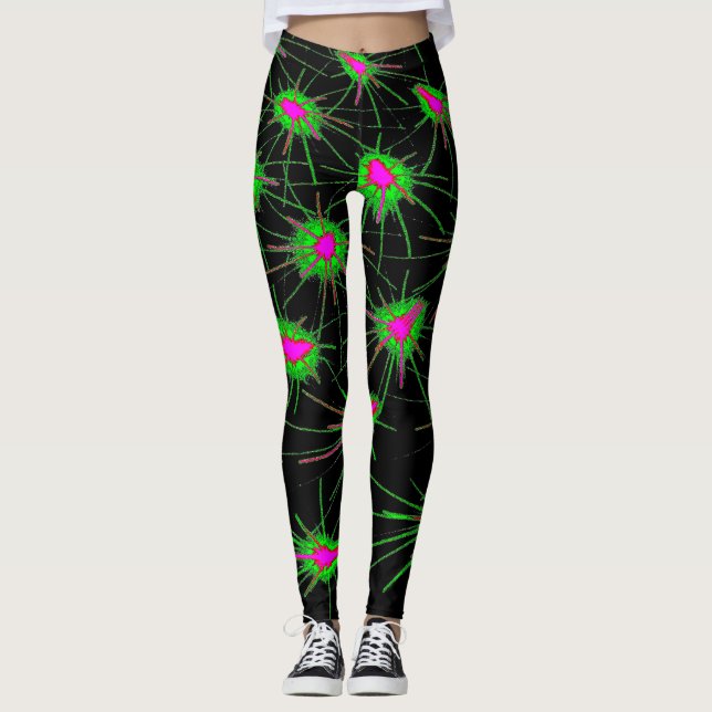 Neon Splash Leggings (Anverso)