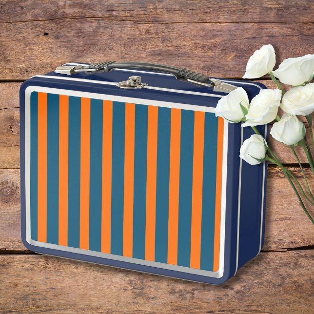 Neon Sunset Naranja y Ocean Blue Guay Striping (Subido por el creador)