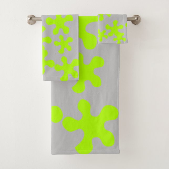 neón verde delgado gris niños divertidos (In situ)