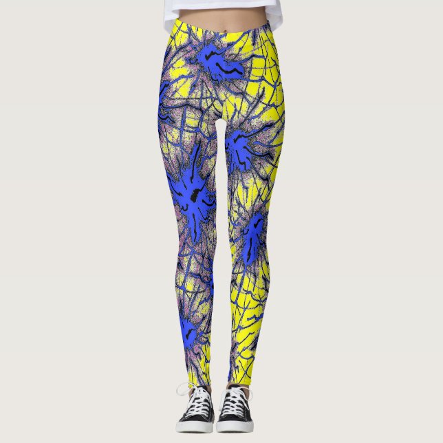 Neon Web Leggings (Anverso)
