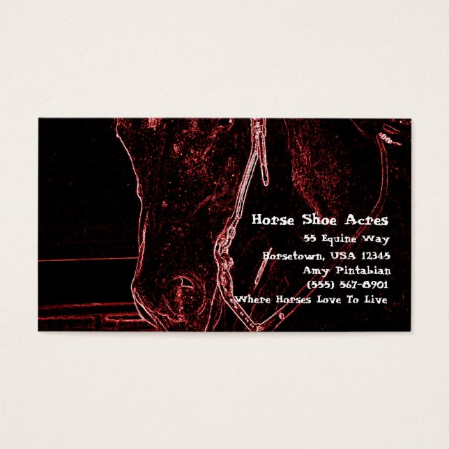 Neon Western Horse (Frente)