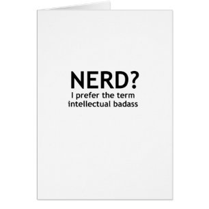 ¿Nerd? Diseño divertido y original