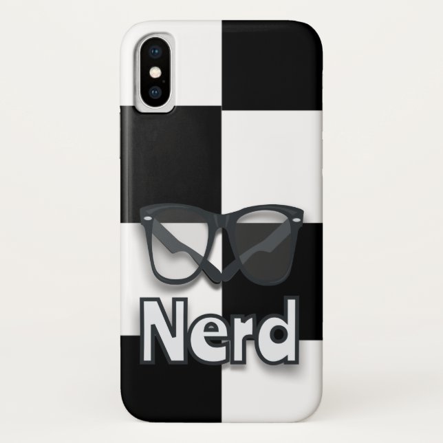NERD Funda-Mate Apenas hay Funda para iPhone X (Reverso)