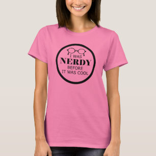 Nerdy antes de ser la camiseta de las mujeres de G
