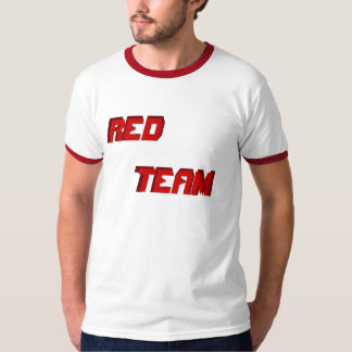 Nerf guerrea camiseta roja del equipo