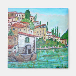 Nesso, lago del imán de Como