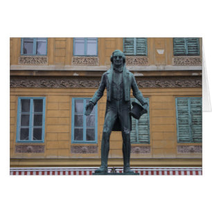 Nestroy Denkmal, Viena Austria
