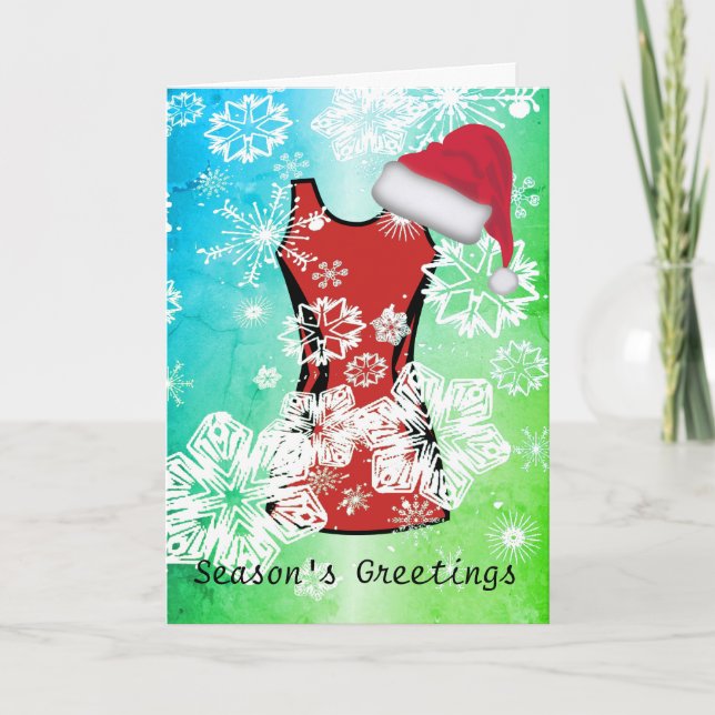 Netball y copos de nieve de encargo del navidad (Anverso)