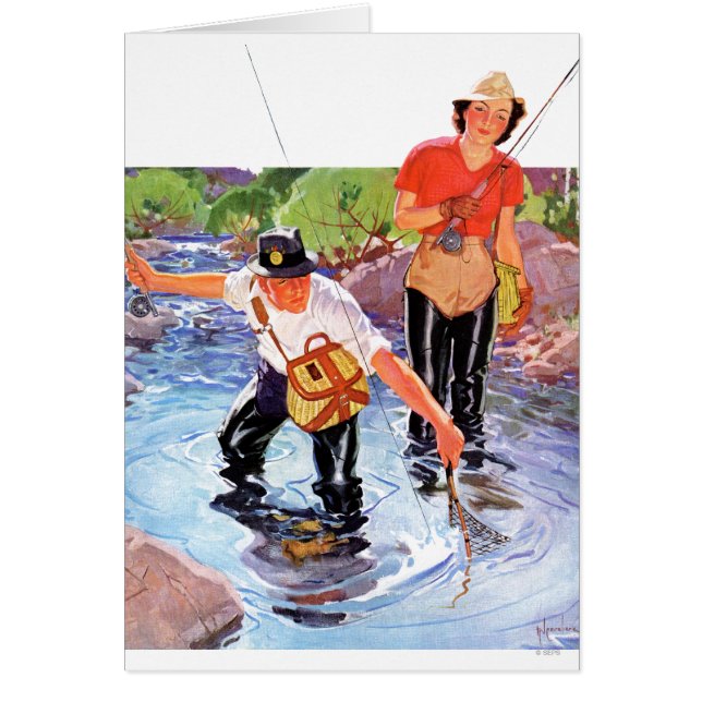 Netting A Fish by R.J. Cavaliere (Frente)