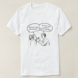 Neumonía de Rockin - Una camiseta de MisterP