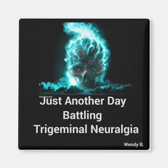 Neuralgia triginal Imán de Concienciación (Frente)