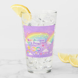 Neurodivergent Pride Pastel Rainbow Tumbler
