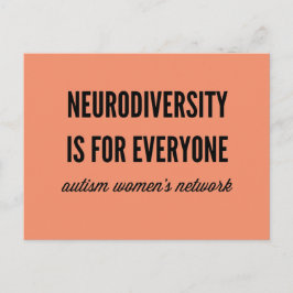 Neurodiversidad es para todos postal
