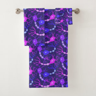 Neuronas conectadas Neon Purple