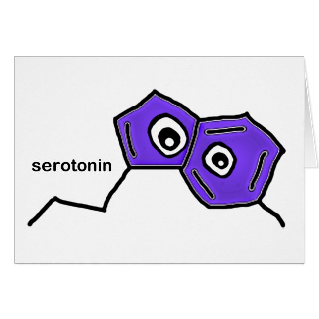 Neurotransmisor de serotonina (Anverso (Horizontal))