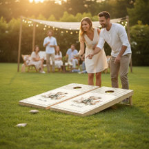 Neutral Gingham Baby Shower Woodland Animales