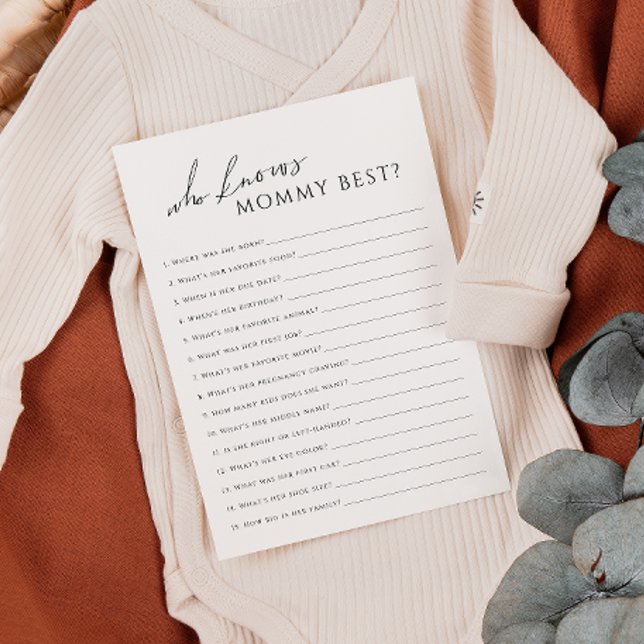 Neutral que conoce la tarjeta de juego de Baby Sho (Subido por el creador)