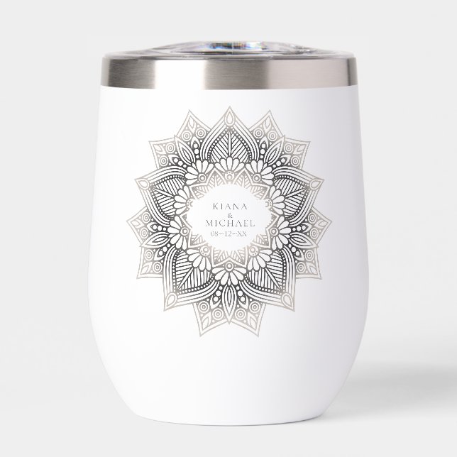 Neutrals ID478, Boda de encaje de Mandala (Frente)