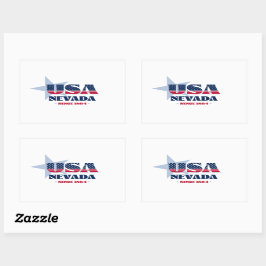 Nevada Mi Pegatina De Estado De Origen