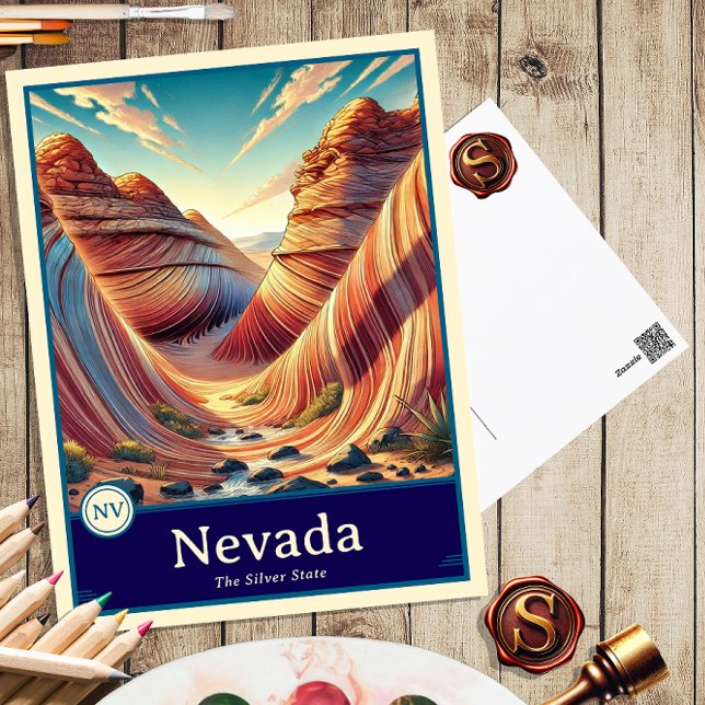 Nevada | Postal con cubierta de estilo anime (Subido por el creador)