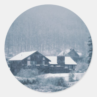 Nevando En Pegatinas De Aspen