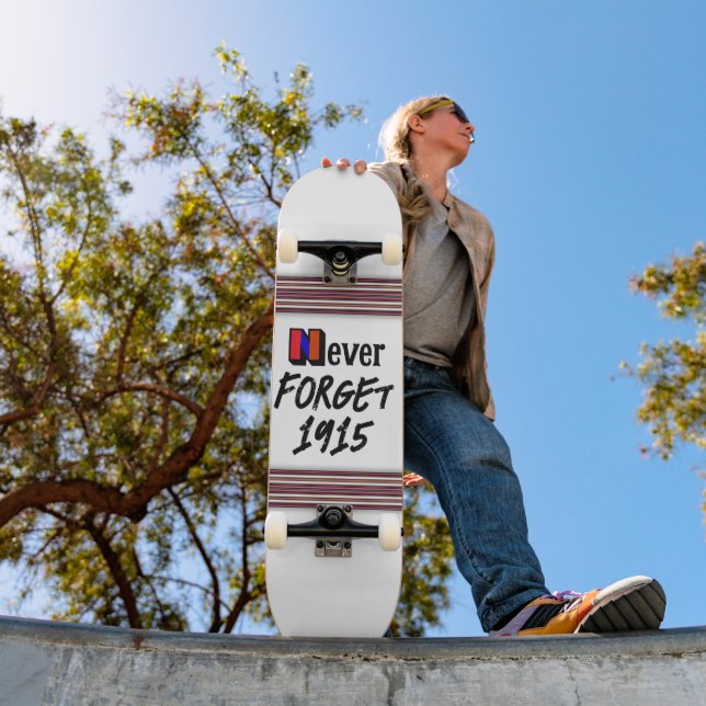 Never Forget 1915 Skateboard (Exterior 1)