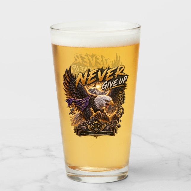 Never Give Up Eagle – Powerful (Anverso (lleno))