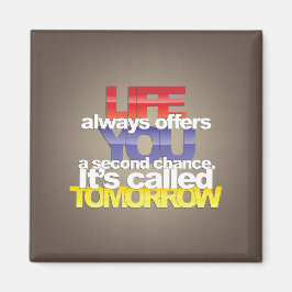 Nevera imán con citas inspiradoras