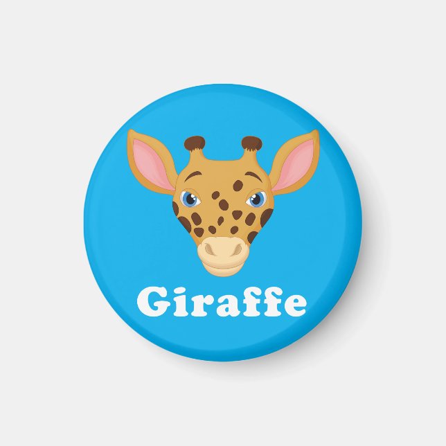 Neveras de Giraffe, imanes en la cocina (Frente)