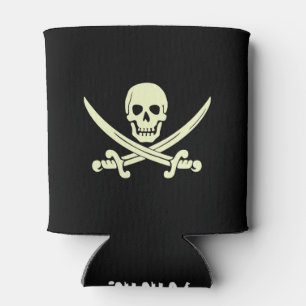 Neverita de bebidas alegre del pirata de Rogelio