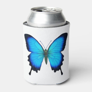 Neverita de bebidas azul de la mariposa de Papilio
