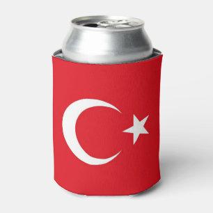 Neverita de bebidas con la bandera de Turquía