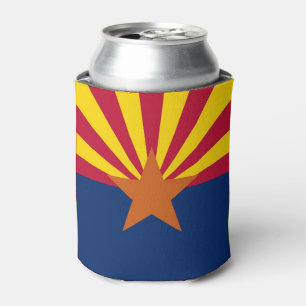 Neverita de bebidas con la bandera del estado de