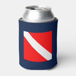 Neverita de bebidas de la bandera de la zambullida