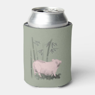 Neverita de bebidas del cerdo y de los bambúes de