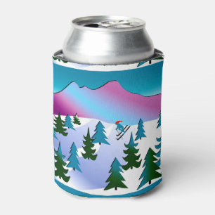 Neverita de bebidas del invierno de la cuesta del