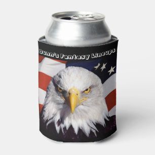 Neverita de bebidas Eagle calvo americano