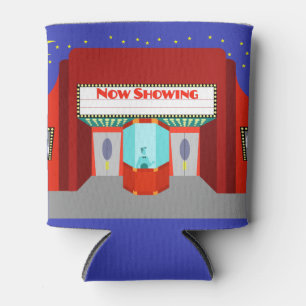Neverita de bebidas retro adaptable del cine