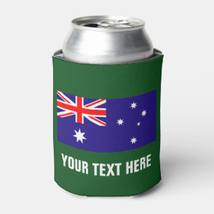 Neveritas de bebidas australianos de la bandera