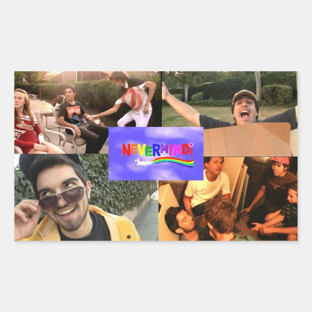Nevermindi Pegatina (Anverso)