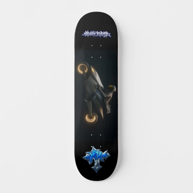 Nevoy Ryder Blaze 8" Skateboard Deck (Anverso)