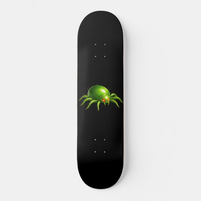 Nevoy Ryder Green Mite Skateboard (Anverso)