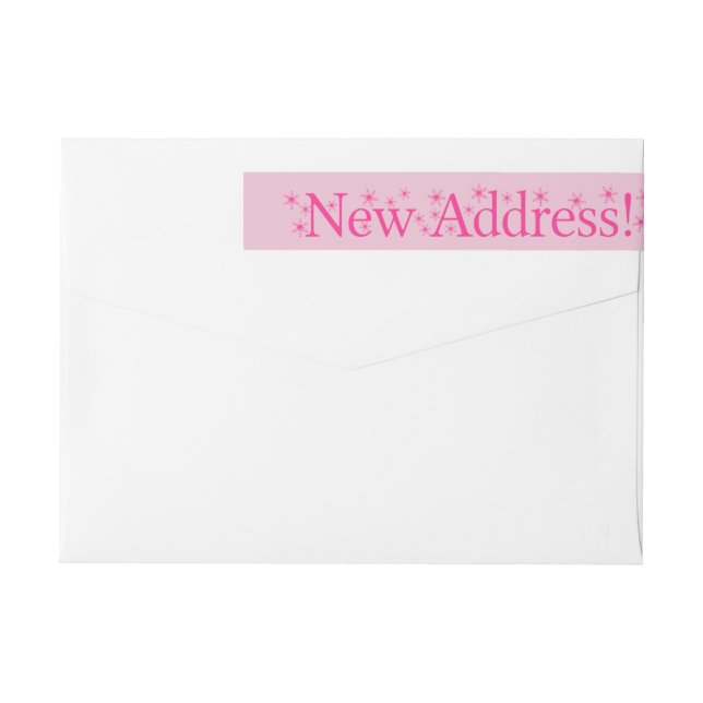 New Address Snowflake Christmas (Reverso)