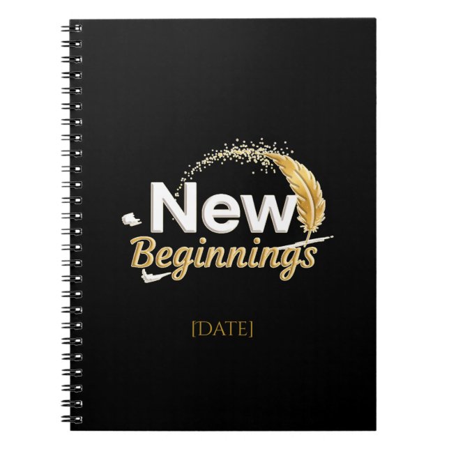 New Beginnings / Cuaderno Nuevos Comienzos (Frente)