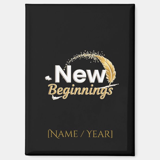 New Beginnings / Imán Nuevos Comienzos (Anverso)