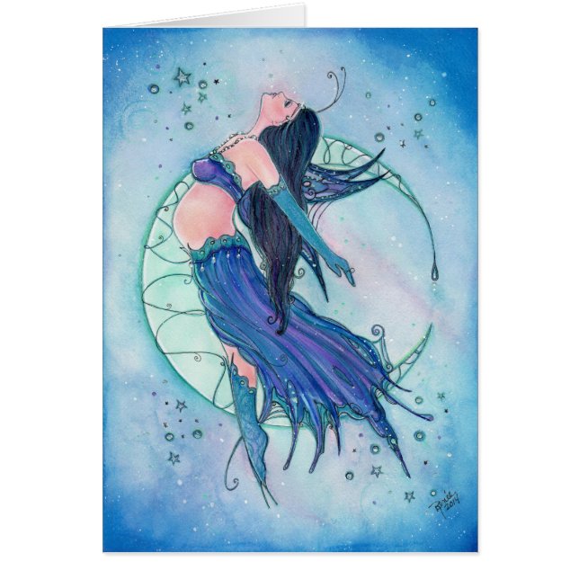 New Beginnings pregane fairy card By Renee L lavoi (Frente)